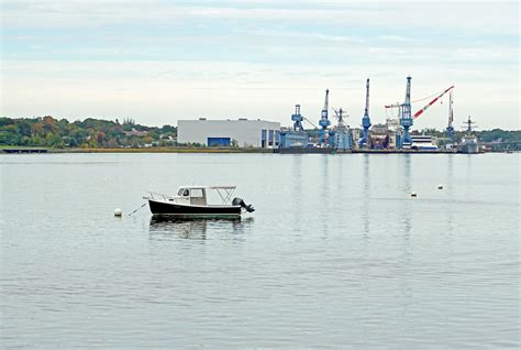 Maine 00164 General Dynamics Bath Iron Works Shipyard Flickr