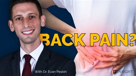Acute And Chronic Low Back Pain Youtube
