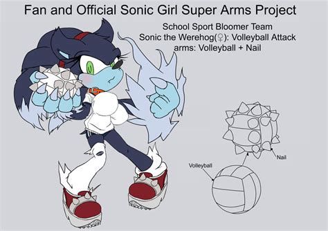 Sonicsuperarmsproject Werehog Femaledesigntest By Skyshek On Deviantart