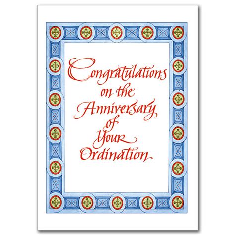 Priestly Ordination Anniversary Wishes Sample Templates