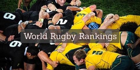 World Rugby Rankings Mens Rugby Rankings Sept 2023