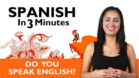 Check spelling or type a new query. Learn Spanish - Do you speak English? - YouTube