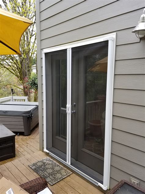 French Doors And Hinged Patio Doors French Door With Screen