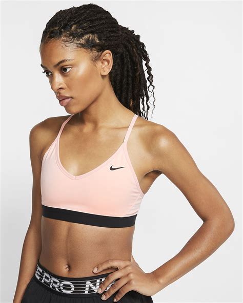 After years as an athlete and fitness instructor, i've worn many bad sports bras, and paid for it with sore shoulders, angry red marks under my arms. Nike Indy Women's Light-Support Sports Bra. Nike.com