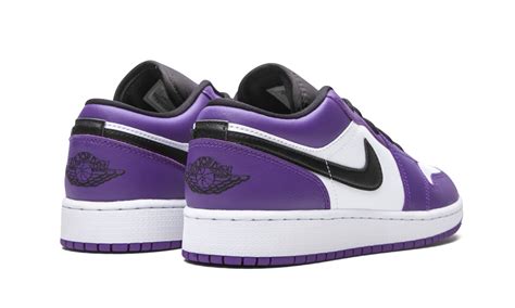 Air Jordan 1 Low Gs Court Purple 553560 500 2021