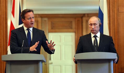 David Cameron Stumbles Over Russias Tripwire The New York Times