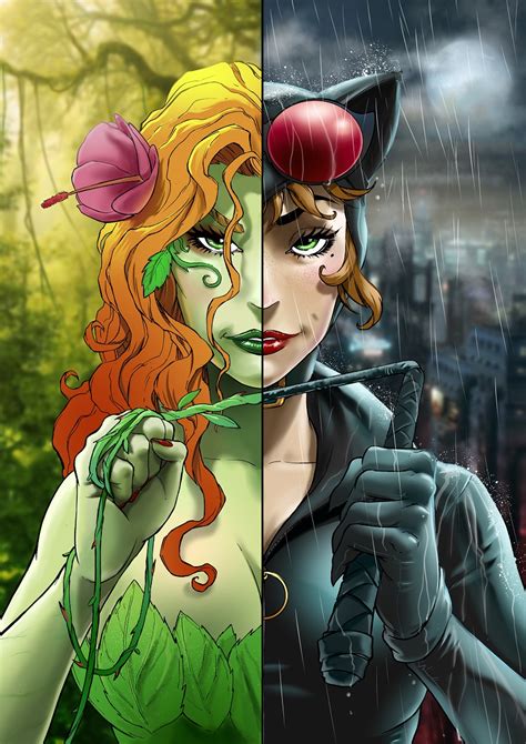 Poison Ivy Vs Catwoman Mark Lauthier Comics2movies