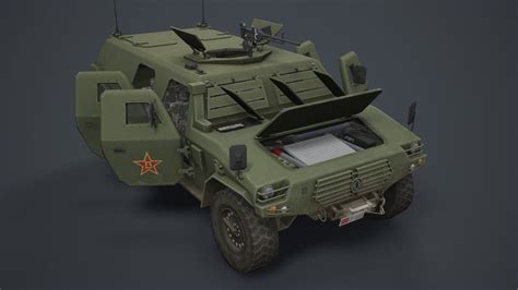 3d Model Dongfeng Csk131 Mengshi Vr Ar Low Poly Cgtrader