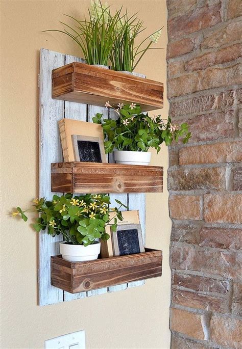 15 Enchanting Diy Plants Shelf Ideas For Home Decoration Home And