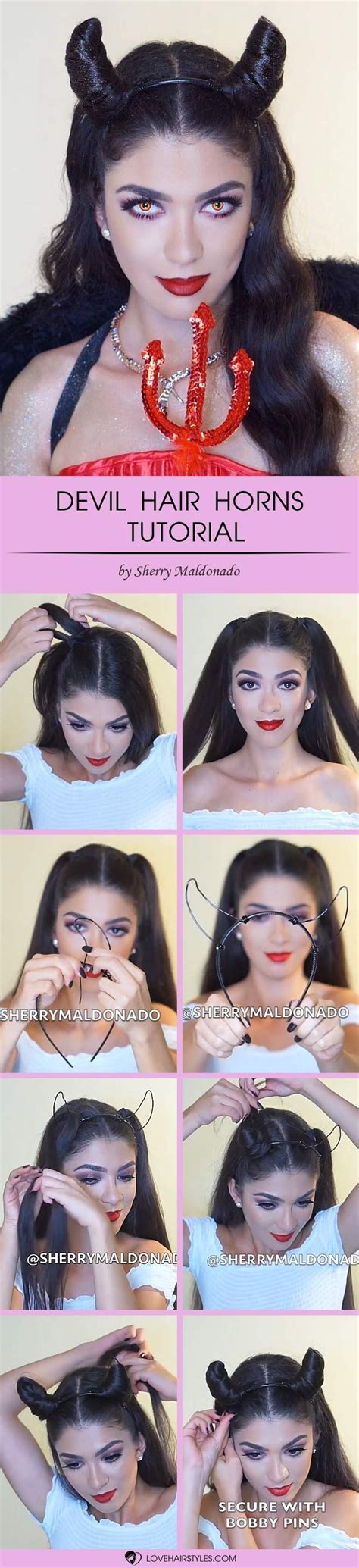25 Easy Halloween Hairstyles To Make The Day Hair Horn Halloween
