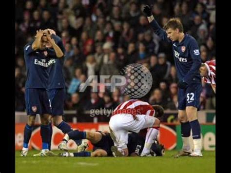 Aaron ramsey before and after the injury. Aaron Ramsey Injury: Stoke City 1-3 Arsenal - YouTube
