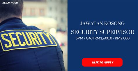 Maybe you would like to learn more about one of these? Jawatan Kosong Terkini Security Supervisor di KAMI ...