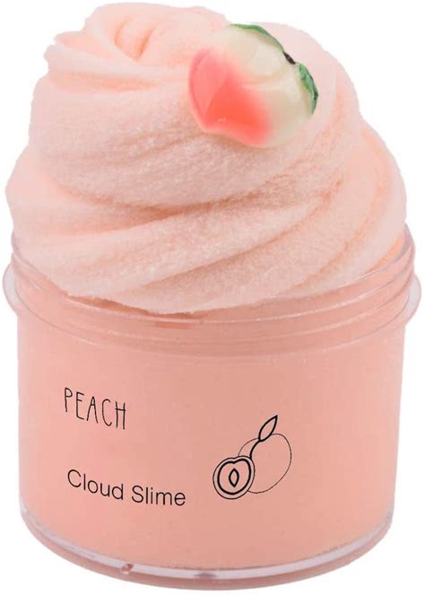 Joyx Newest Peach Cloud Slimesuper Soft And Non Stickycotton Slime