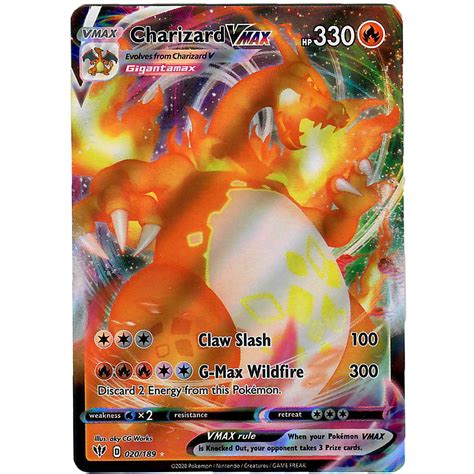 How Much Is A Charizard Vmax Card Printable Form Templates And Letter