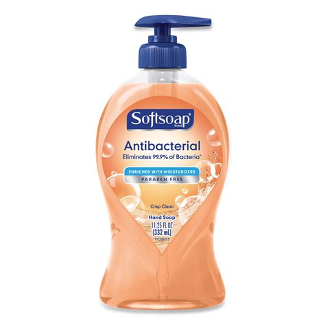 Antibacterial Hand Soap Crisp Clean 1125 Oz Pump Bottle