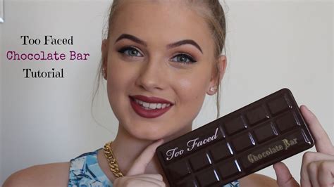 Too Faced Chocolate Bar Tutorial Youtube