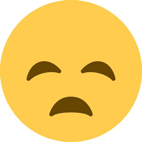Disappointed Face Emoji Clipart Free Download Transparent Png Creazilla