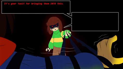 Endertale Frisk And Chara Comic Dub Part 5 Youtube