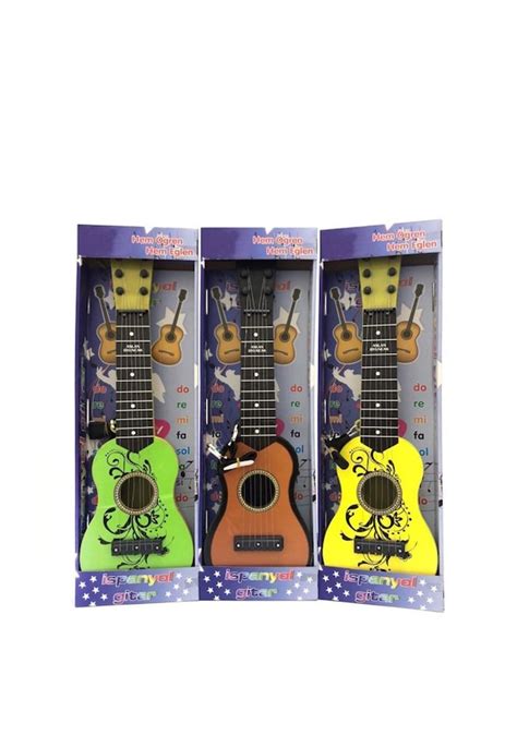 Oyuncak Ispanyol Gitar 49 Cm Askılı Gerçekci Gitar Sesi Fiyatları Ve