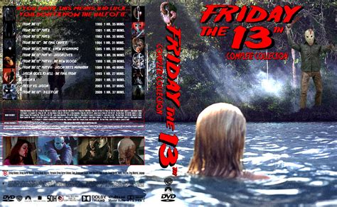 Friday The 13th Collection Movie Dvd Custom Covers Friday The 13th
