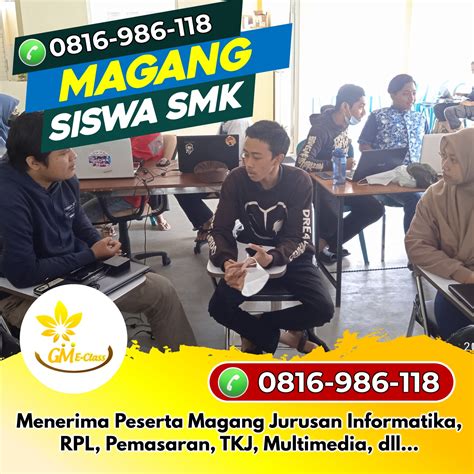Lowongan Magang SMK Jurusan Informatika di Malang, Call 0816-986-118