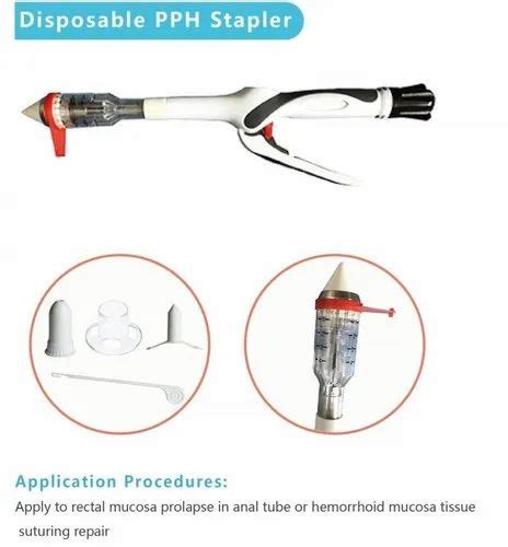 Disposable Pph Stapler For Rectal Mucasa Prolapse Anal Tube Hemorrhoid