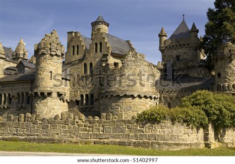 Fairy Medieval Castle Lowenburg Kassel Germany Stock Photo 51402997