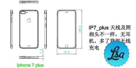 New Iphone 7 Schematics Suggest Similar Dimensions Unlikely Front