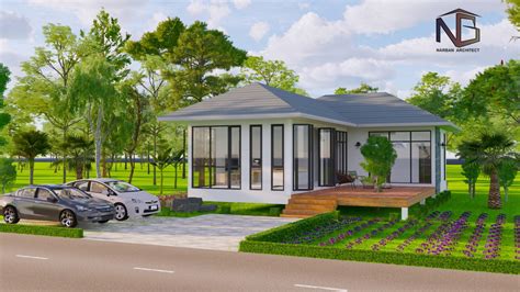 Cottage Style Bungalow With Spacious Terrace Pinoy House Designs