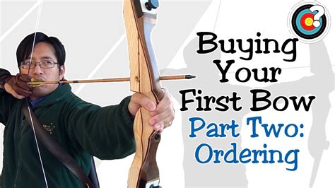 Archery Buying Your First Bow 2 How To Purchase Online Youtube