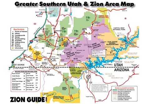 Map Of Grand Staircase Escalante National Monument