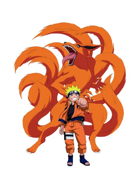 Kyuubi And Naruto By Dragonballkc On Deviantart