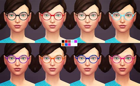 Ts4 Childs Thic Round Glasses For All Tamo