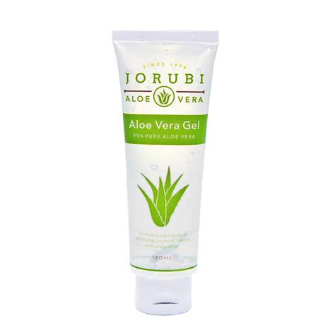 Soothes & relieves sunburn and dermatologically tested & proven. Jorubi Aloe Vera Gel, 120ml | Guardian Singapore