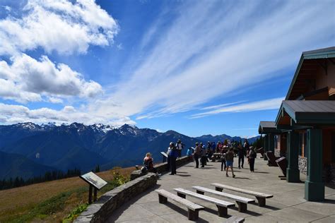 Hurricane Ridge Visitor Center In Olympic National Park Olympic