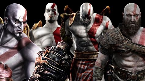 Combat Evolution Of Kratos In Video Games 2005 2018 Youtube