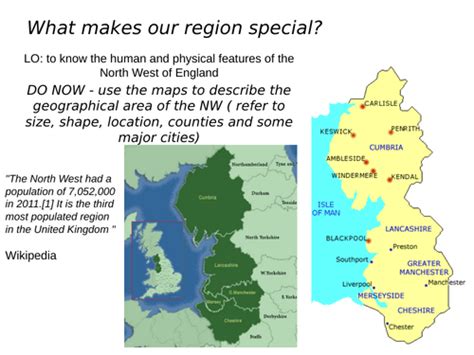 Uk Geography North West England Teaching Resources