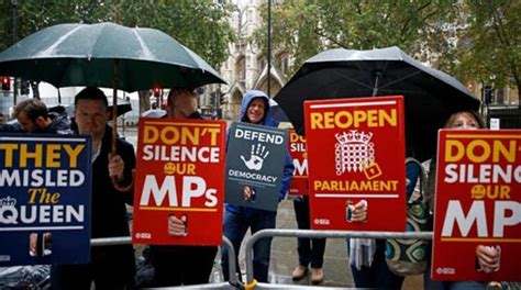 British PMs Suspension Of Parliament Unlawful Supreme Court Rules