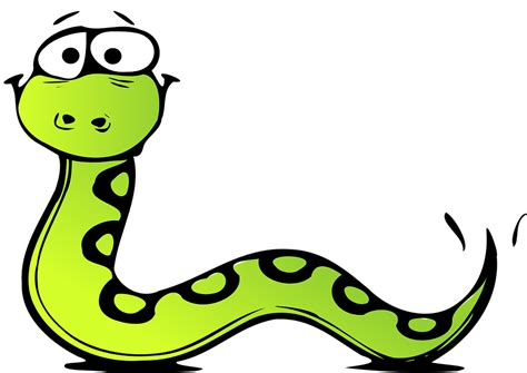 Snake Green Cartoon · Free Vector Graphic On Pixabay