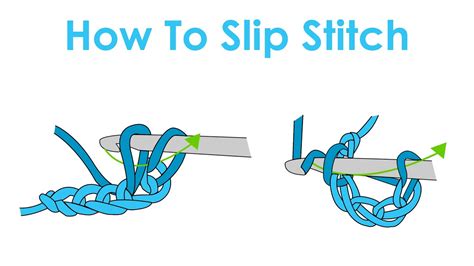 How To Slip Stitch Crochet Lesson 3 Youtube