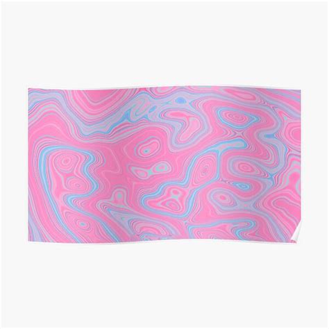 Holographic Marble Poster By Millionjoyxo Redbubble
