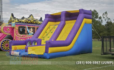 Usa Inflatable Rockwall Slide Rentals Sky High Party Rentals