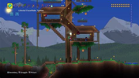 For starters, you have to decide what sort of house you want to build and which biome you want to reside within. Better Starter House: Tree House | Terraria Console ...