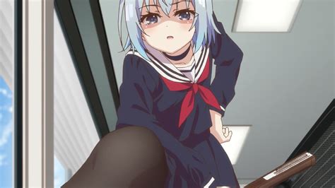 Images Of Anime Girl Sitting Down Looking Up