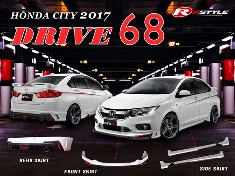 Honda city car price starts at rs. ชุดแต่งรอบคัน ทรง Drive68 สำหรับ Honda City 2017 - Rstyle ...