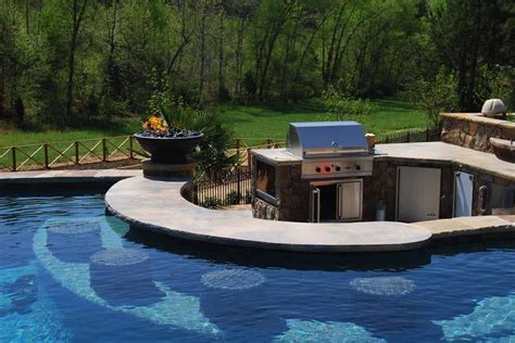 33 Mega Impressive Swim Up Pool Bars Built For Entertaining Pool Bar