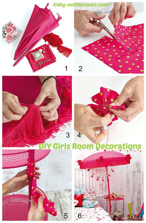 All you need to make. Girls Room Decorations - DIY Home Tutorials