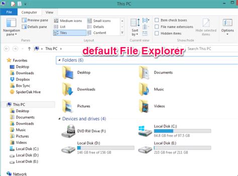 How To Make Windows 8 File Explorer Look Like Windows 7