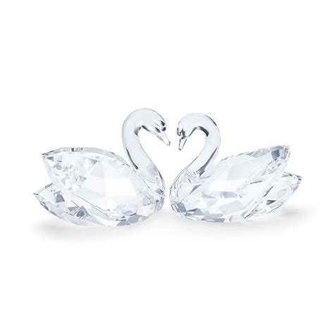 Swarovski Feathered Beauties Swan Couple Crystal Classics