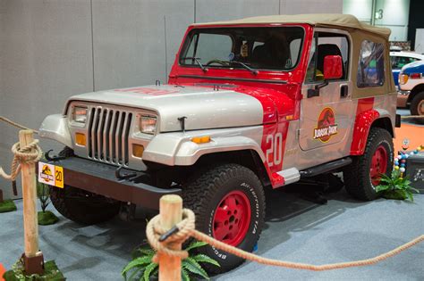 Check Out This Junkyard Find Turned Jurassic Park Jeep